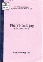 Phá vỡ im lặng (Bản thảo lần 2)